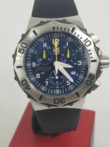 Luminox Series 600 F-16 3HMBM Lockheed Martin Quartz Men's Watch