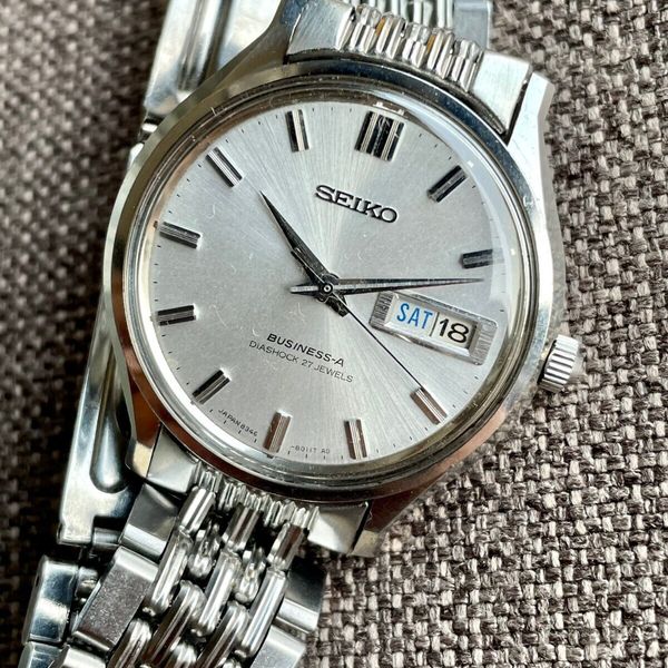 Vintage Seiko Business -A Ref. 8346-8000 | WatchCharts Marketplace