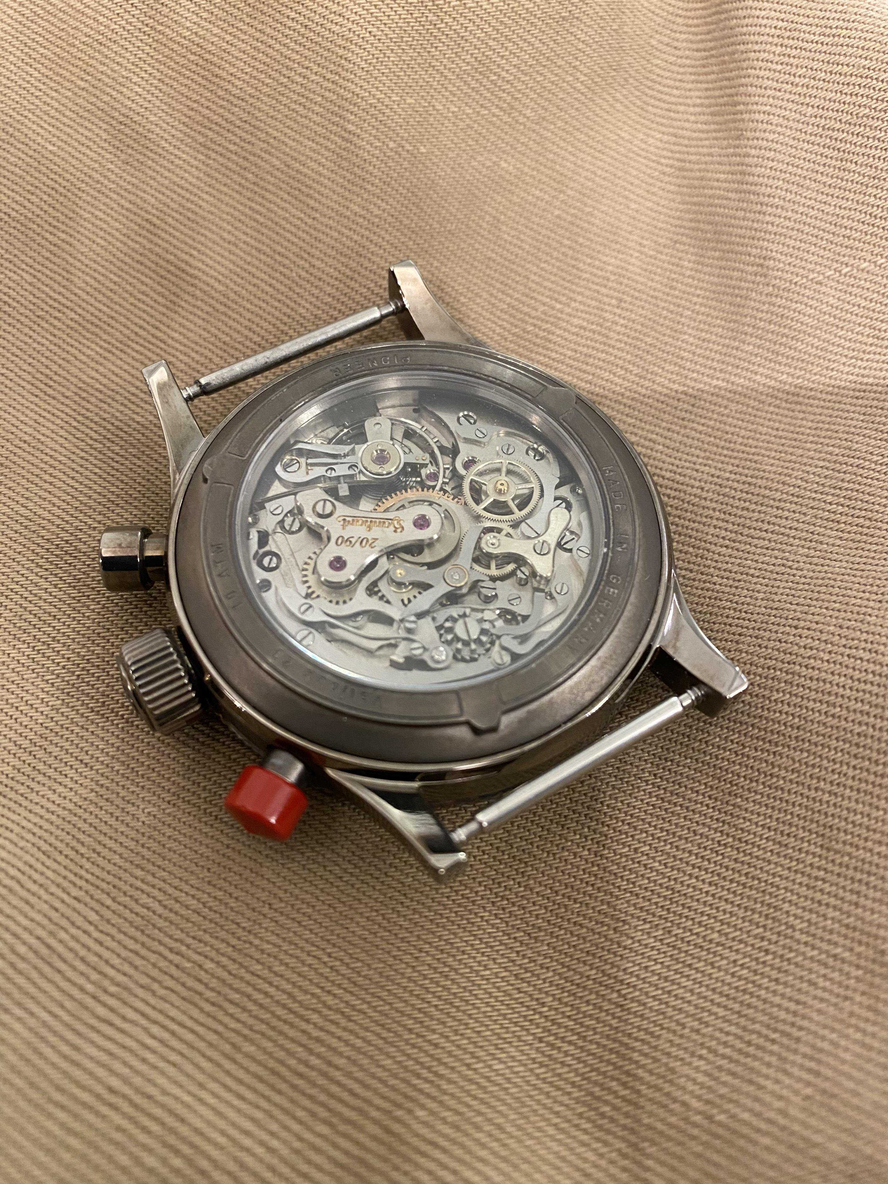 FS super rare Hanhart Pioneer Valjoux 23 2019 LE WatchCharts