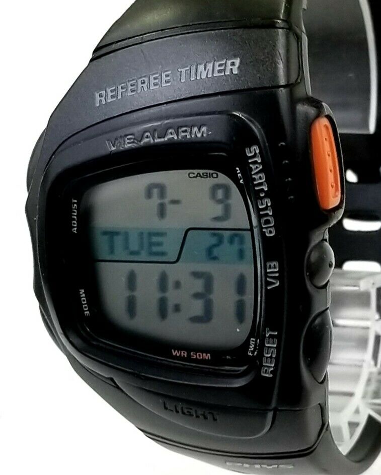 casio referee timer watch