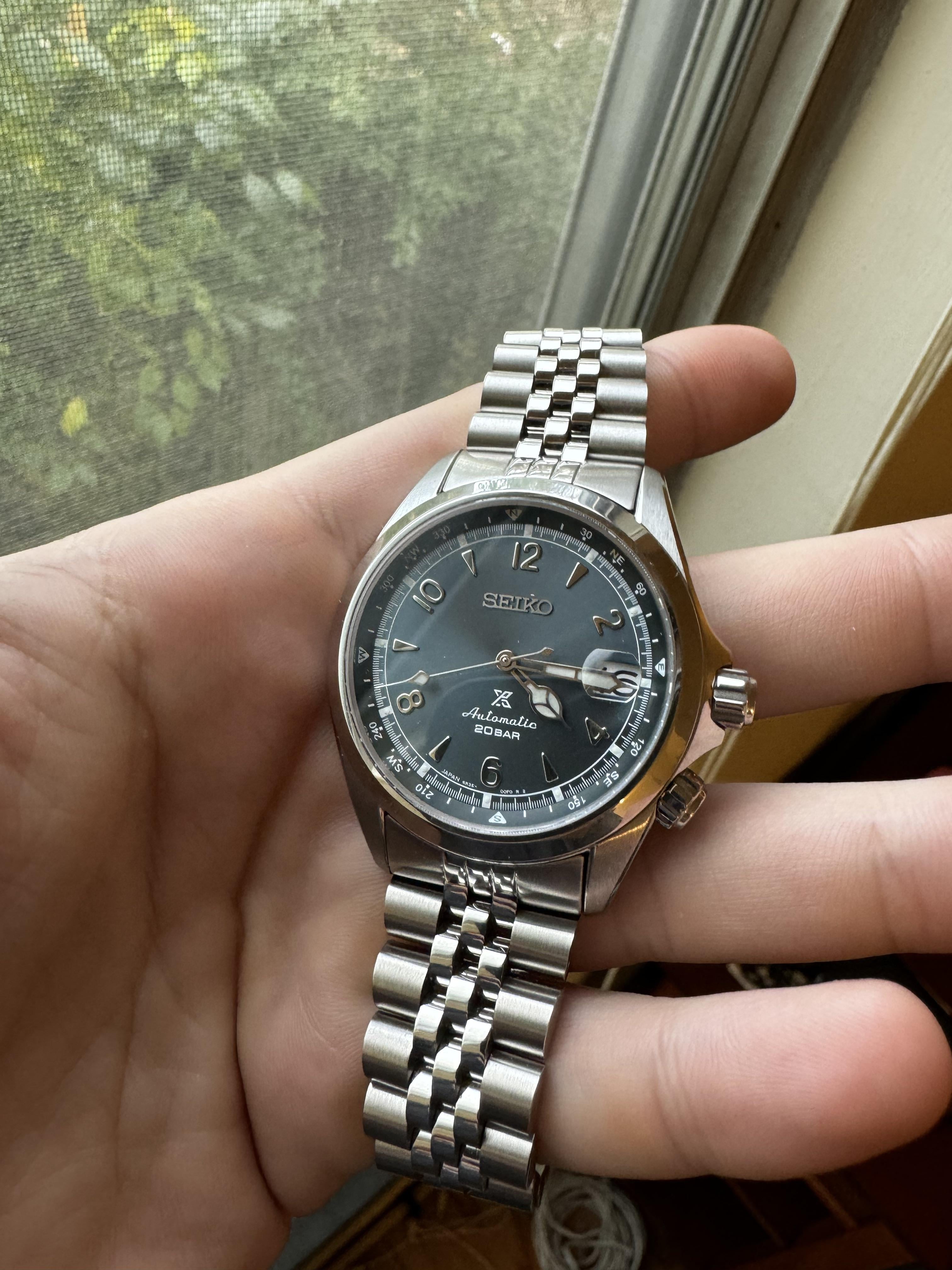 WTS Seiko LE Glacier Alpinist SPB199 Uncle Seiko Jubilee Excellent Condition Box Papers WatchCharts Marketplace