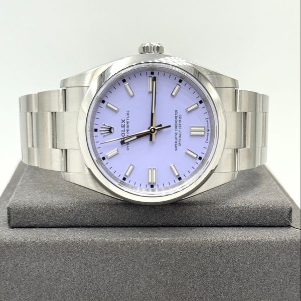 Brand New Feb 2026 Rolex Oyster Perpetual 36 Lavender Dial 126000 ...