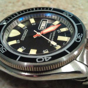 SOLD -- Seiko Planet Monster SK007 Mod - Fully Loaded | WatchCharts