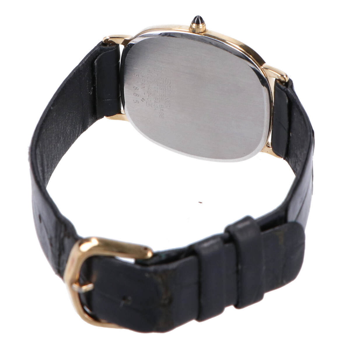 SEIKO Seiko 6020-4040 Dolce Dolce Quartz Watch Gold Men [Used