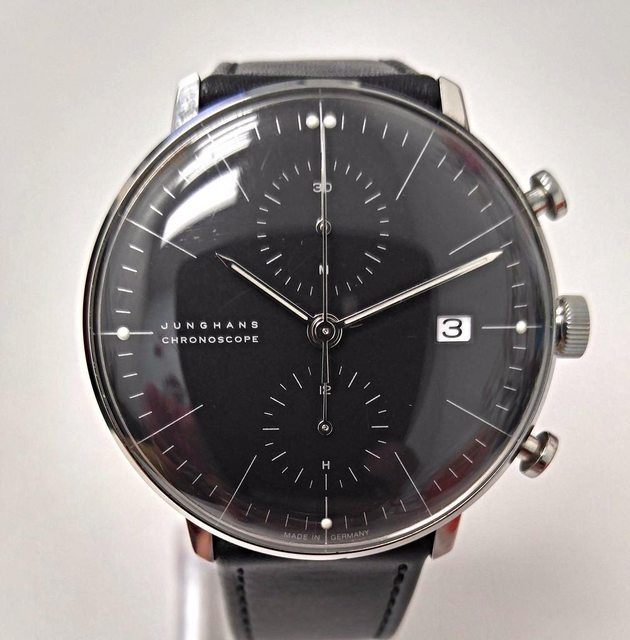 Junghans chronoscope clearance black