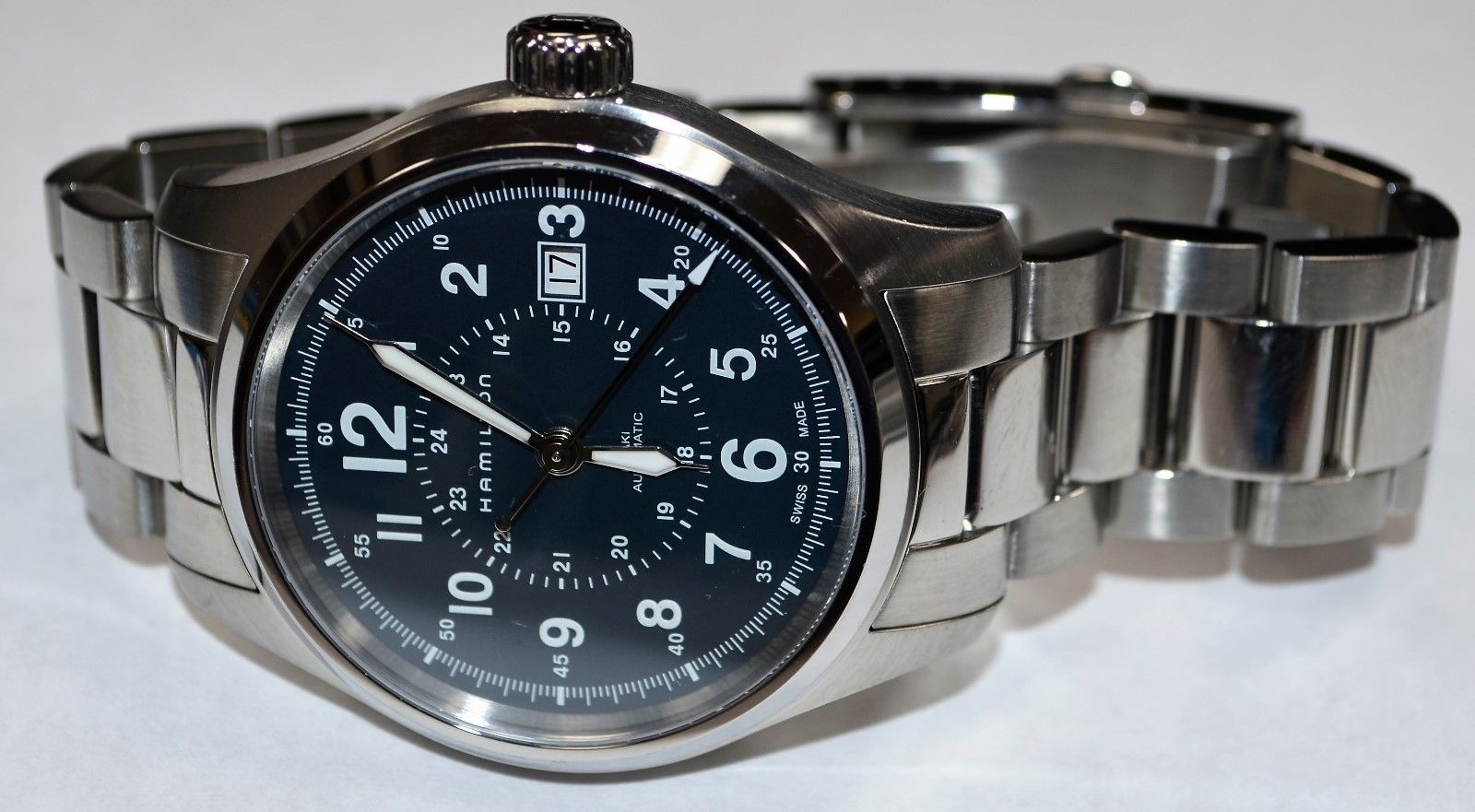 Hamilton Khaki Automatic H703050 Stainless Steel Watch | WatchCharts