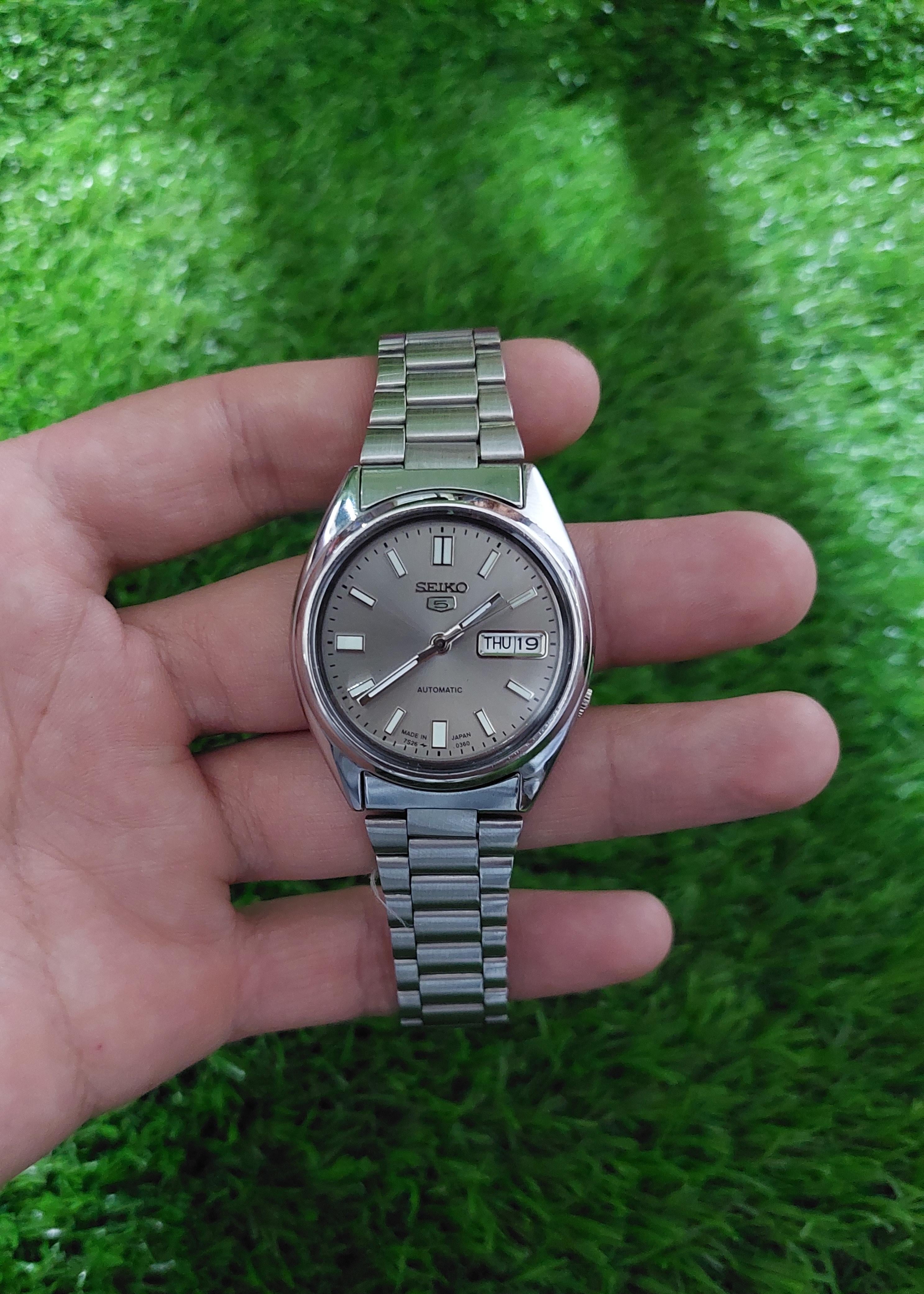 SEIKO ダイバー　7S26-0360 WTS] Vintage Rare Seiko 5 - Gray Dial - 7S26-0360 - 21J Automatic