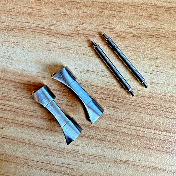 Authentic Rolex 501B End links + Spring Bars for Submariner Gmt-Master ...