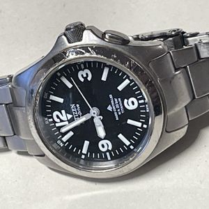 CITIZEN エコドライブ プロマスター チタンH330-T007465 Citizen Promaster H330-t007465 Titanium Eco Drive Solar 35mm
