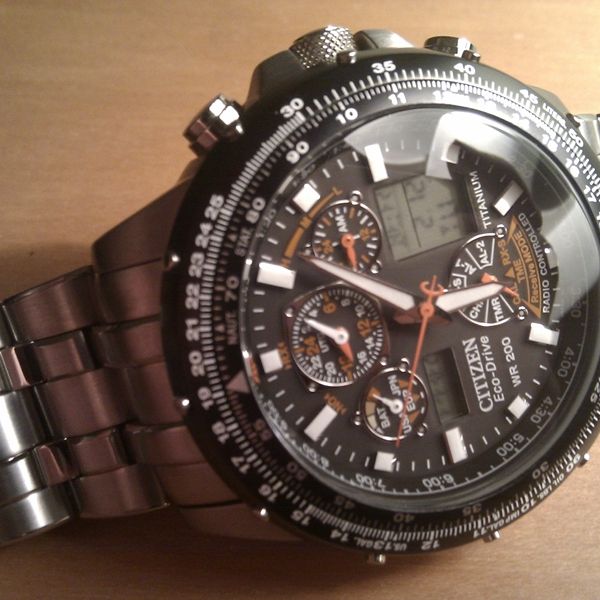 SOLD Citizen Skyhawk Titanium JY001050E WatchCharts Marketplace