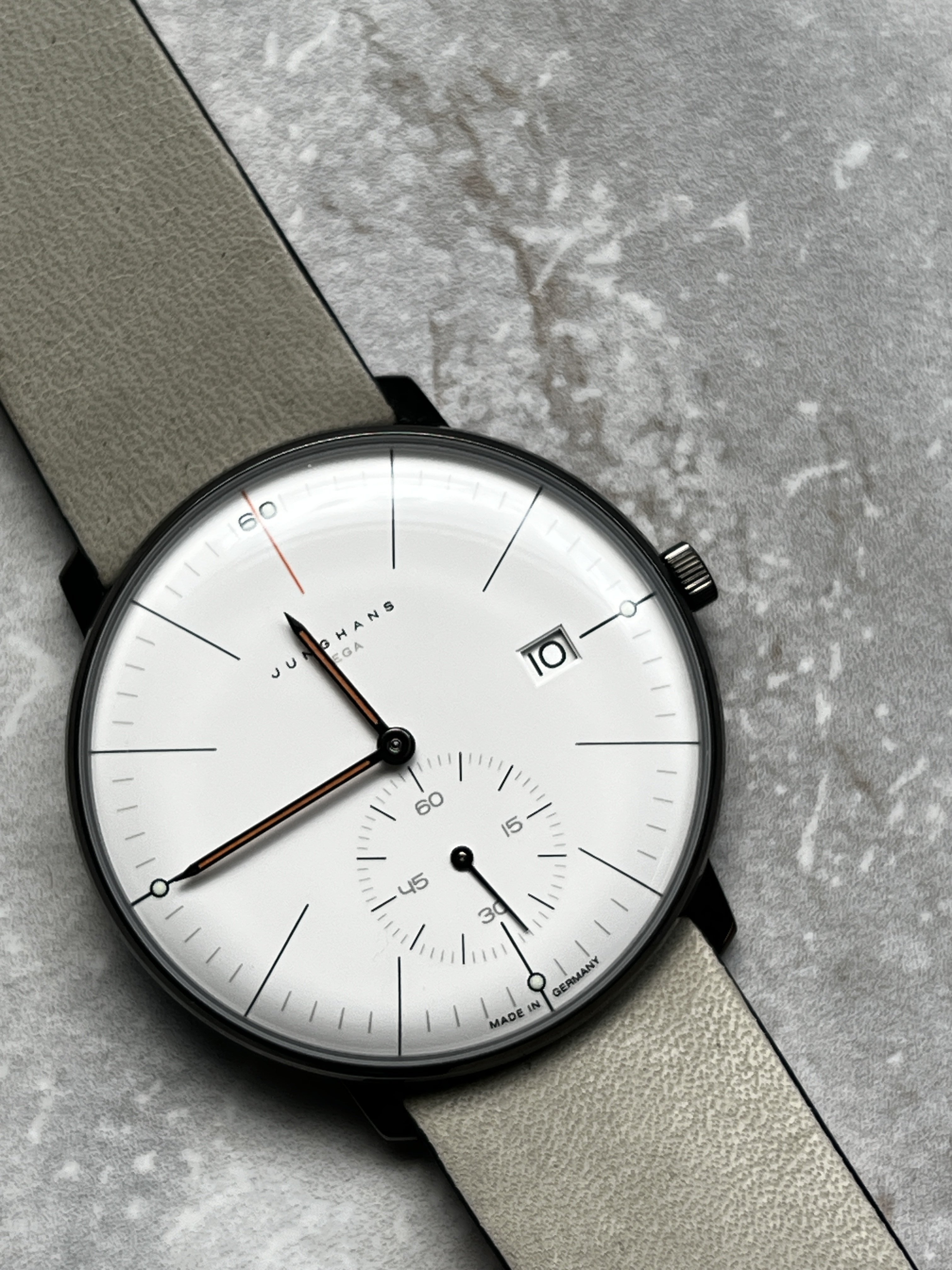 950 USD Junghans Max Bill Mega WatchCharts Marketplace