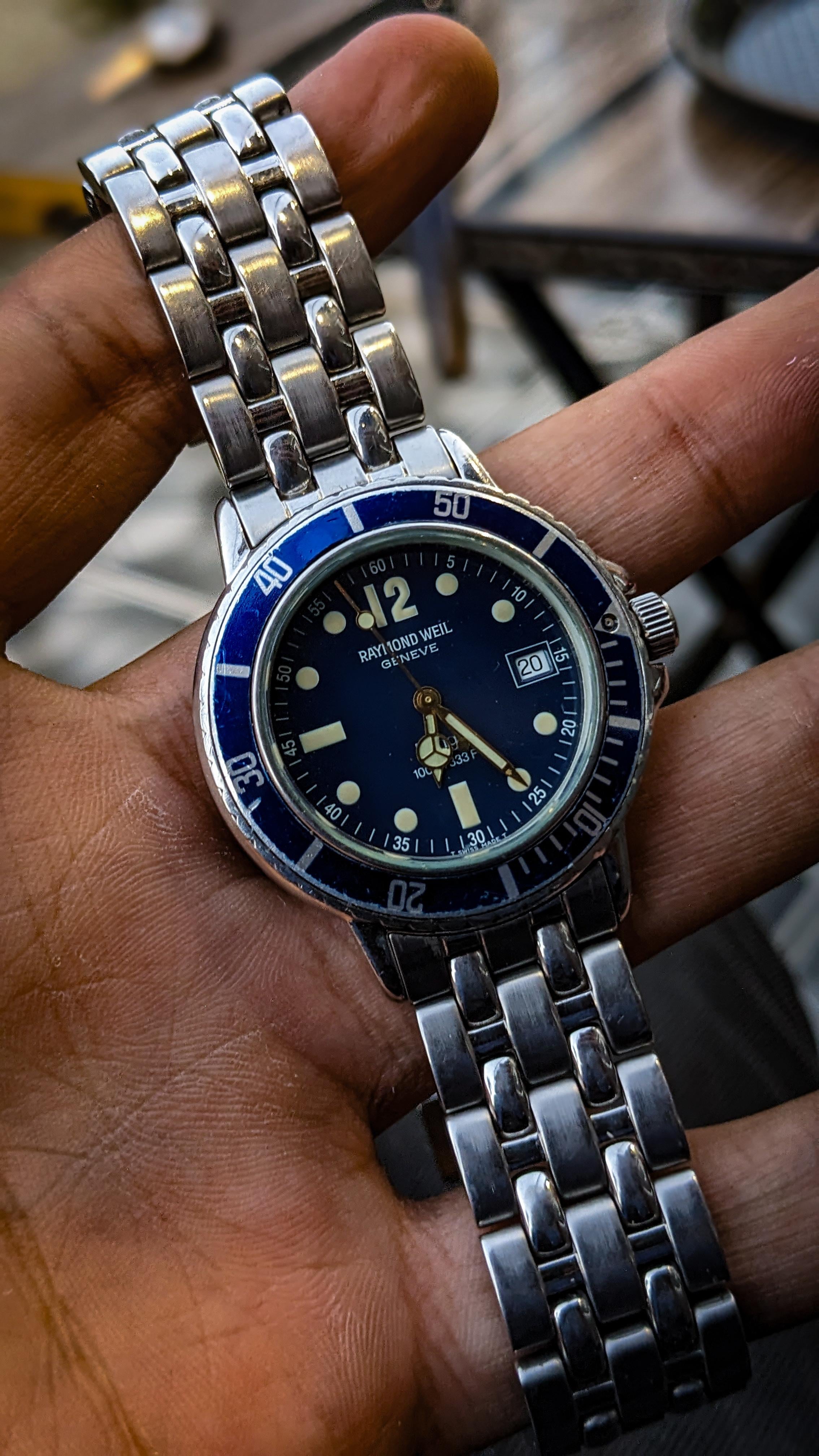 wts] Raymond Weil Geneve Tango 5563 Vintage men