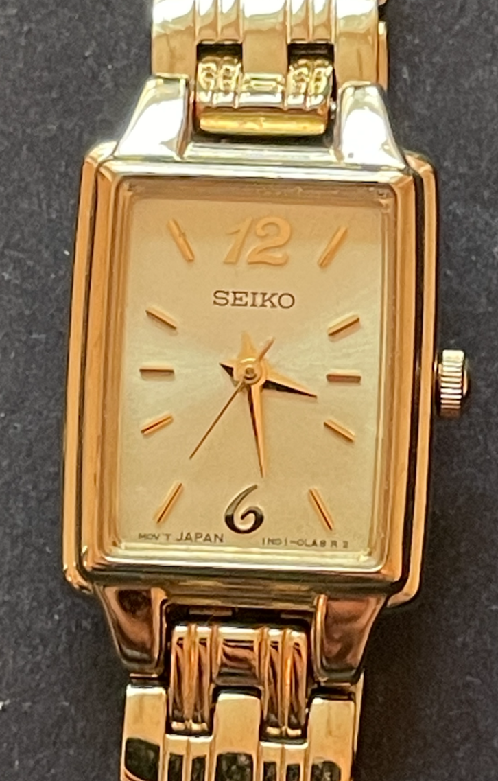 Vintage Seiko SQ Quartz 1N01 0FH0 Women s Watch Parts Untested