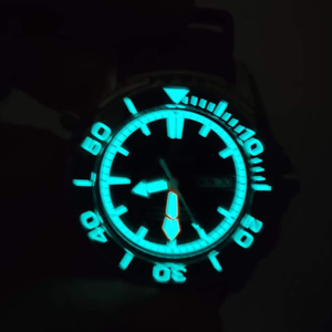 Deep Blue Pro Aqua 1500m Black Dial Automatic Diver With Oem Black Band Mint Watchcharts