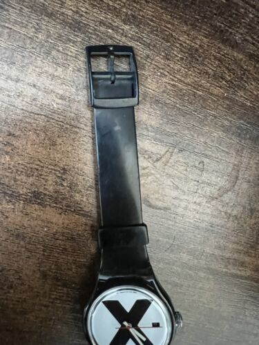 いいスタイル X Edge Straight Watch Vintage GB406 1987 Swatch Rated 時計