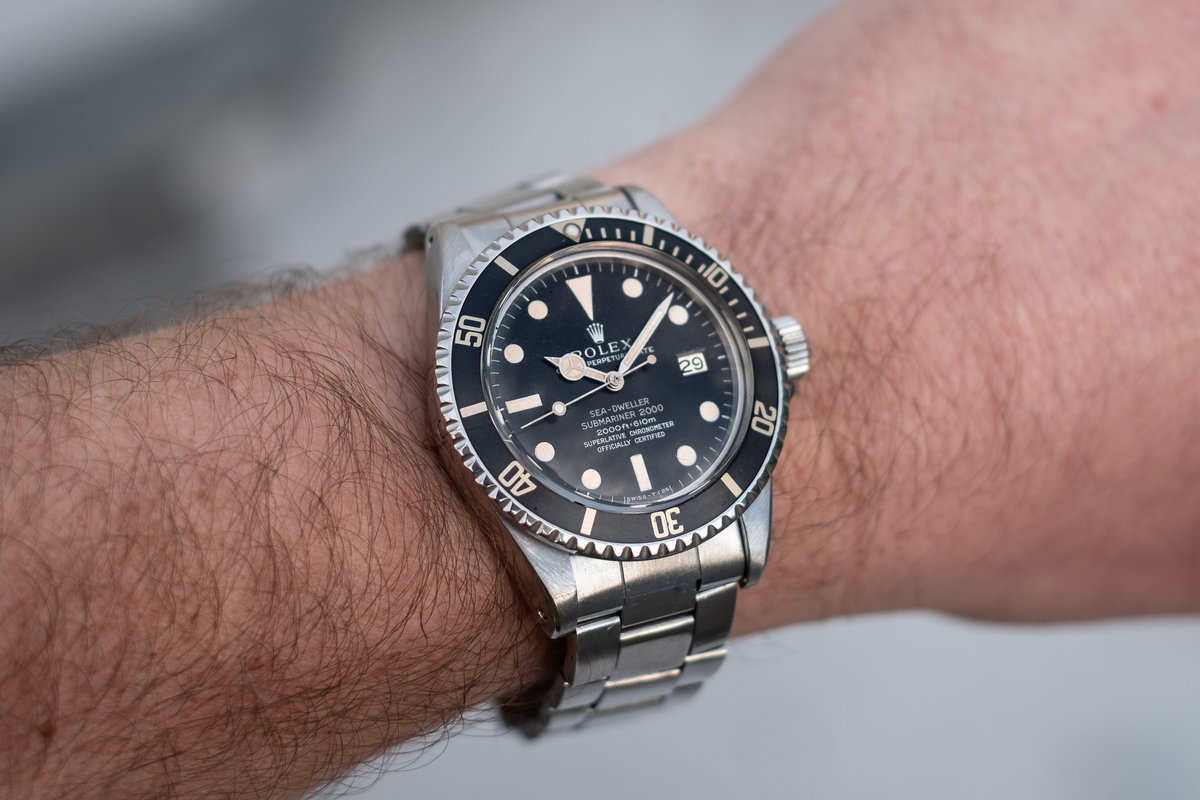 Rolex sea 2025 dweller 1967