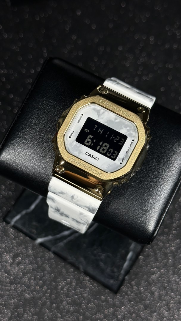 Very popular DW 5600GC 7 in Stainless Steel Gold Bezel Dw 5600