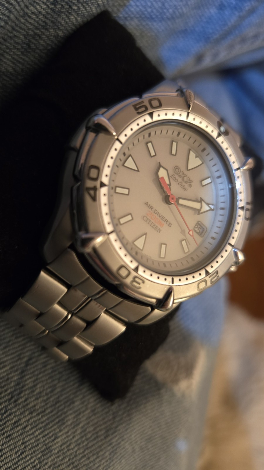 CITIZEN OXY Diverse 7873-L16371 Y Solar Eco-Drive AIR DIVERâ€™s