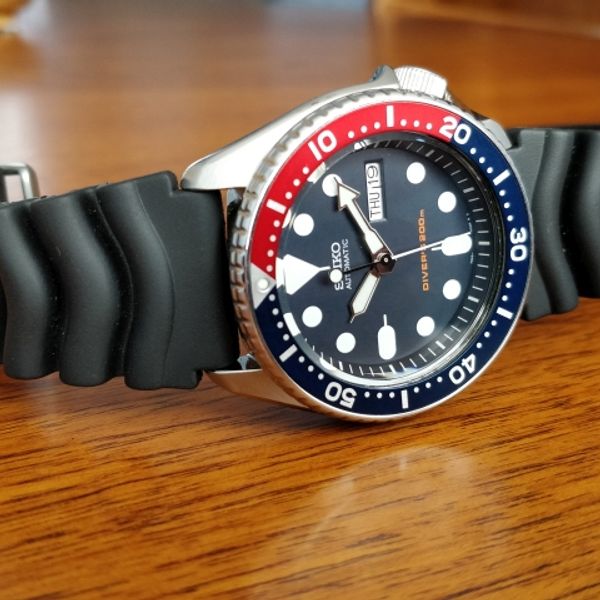 FS Seiko SKX009 + Warranty + Borealis Rubber +Strapcode Natos WatchCharts