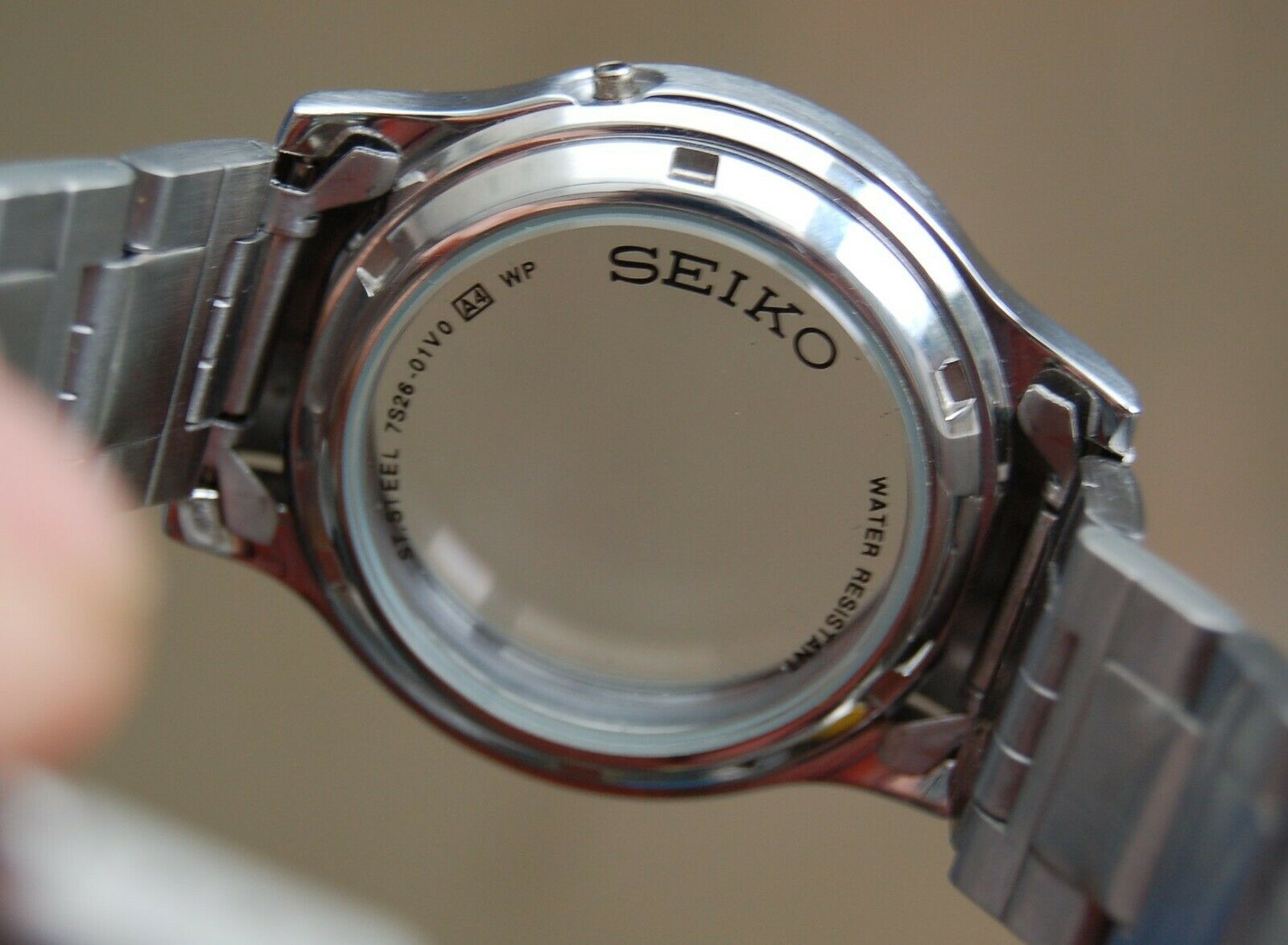 Seiko 7s26-01V0 A4 case and strap | WatchCharts