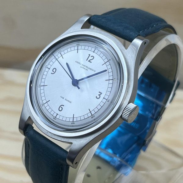 [$415 USD] 38mm Merci Nationale w/ bonus leather strap, box papers ...