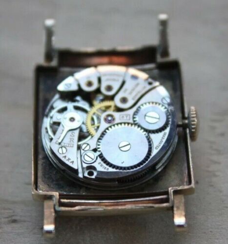 Vintage Swiss Longines Wittnauer 8T Revue 1945 10k Orig. Movement