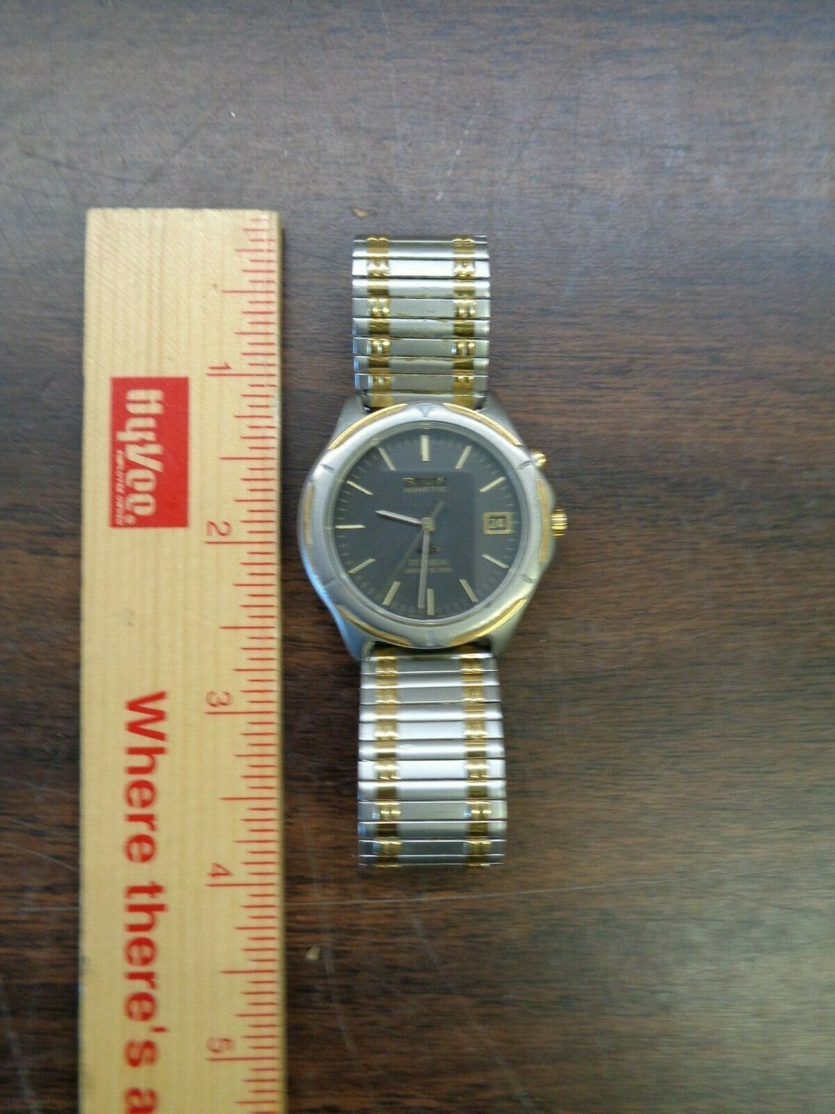 seiko kinetic sports 100 titanium 5m42 0c69 watch for parts or