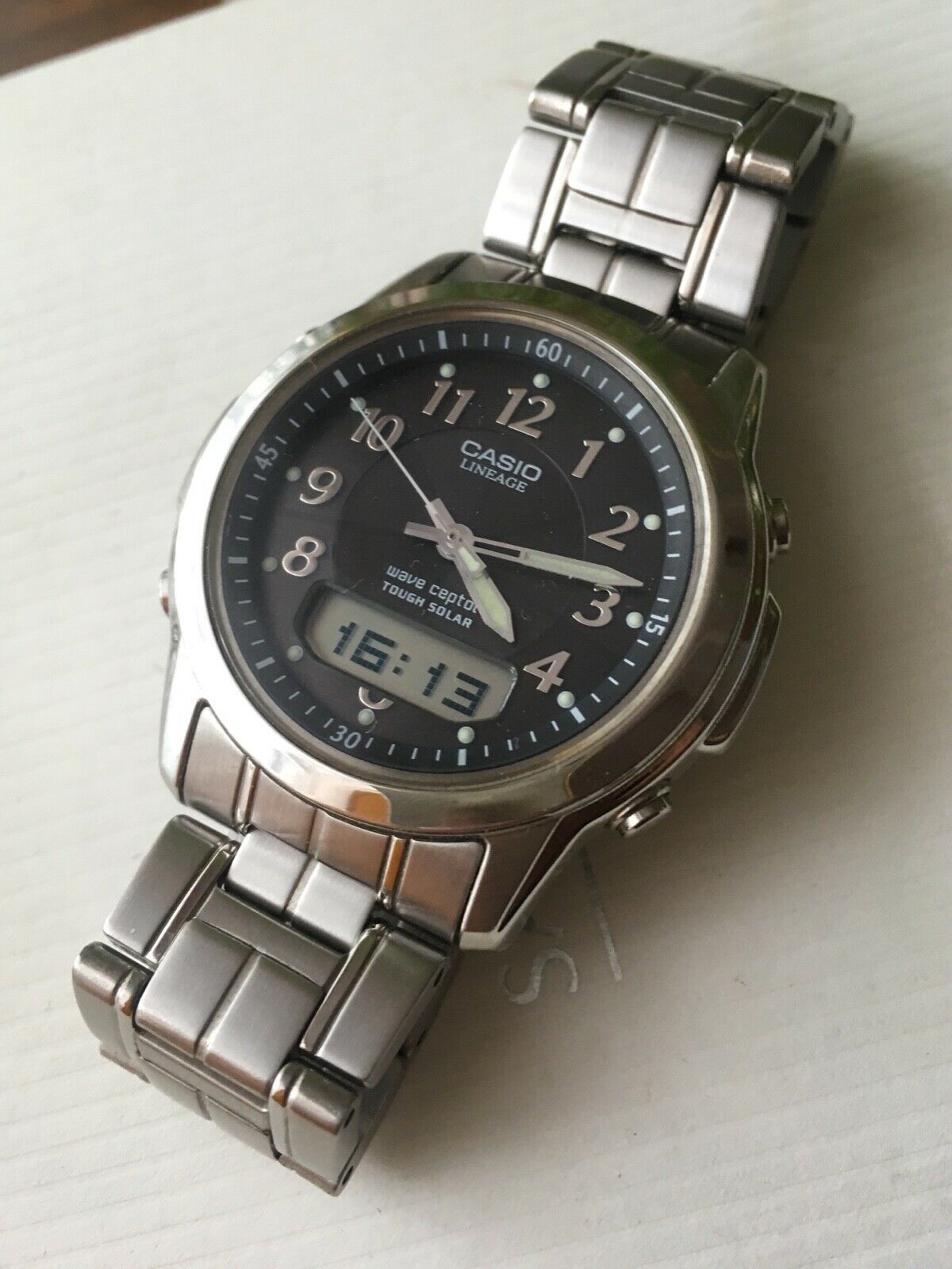 casio lineage solar