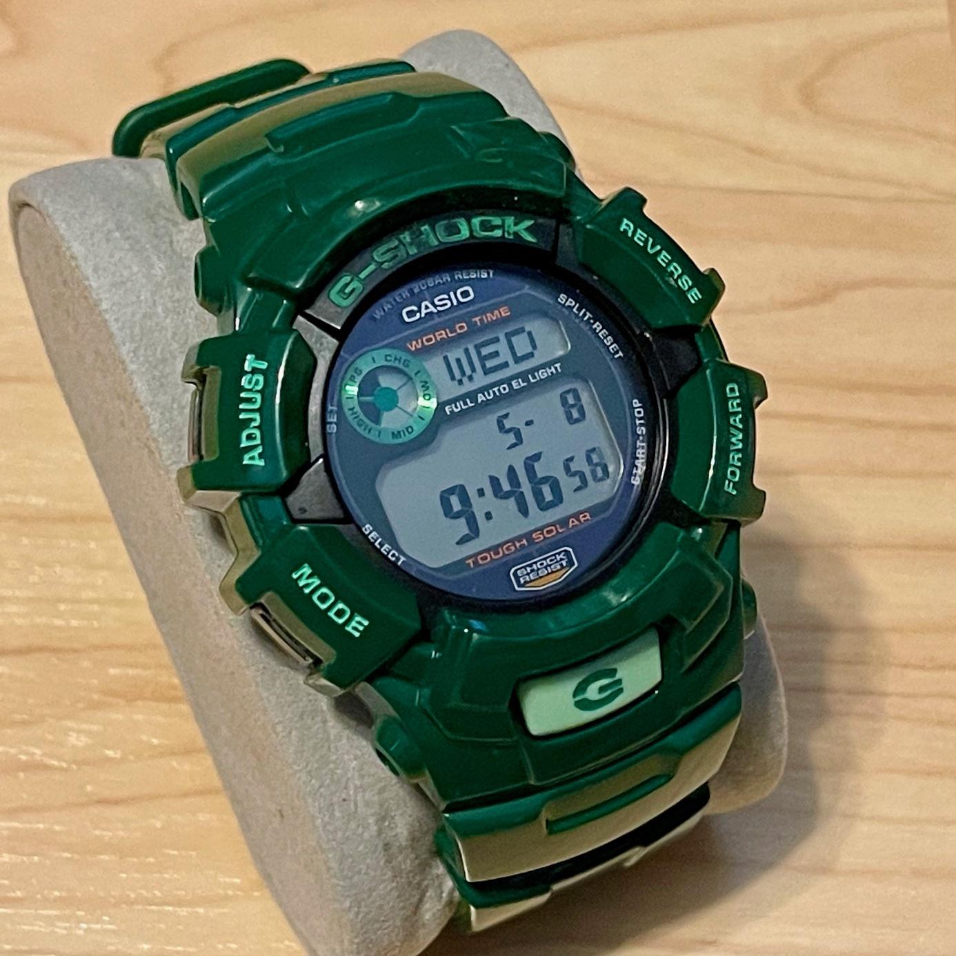 WTS] Casio G-Shock G-2300GR-3 Green Collection Tough Solar Digital