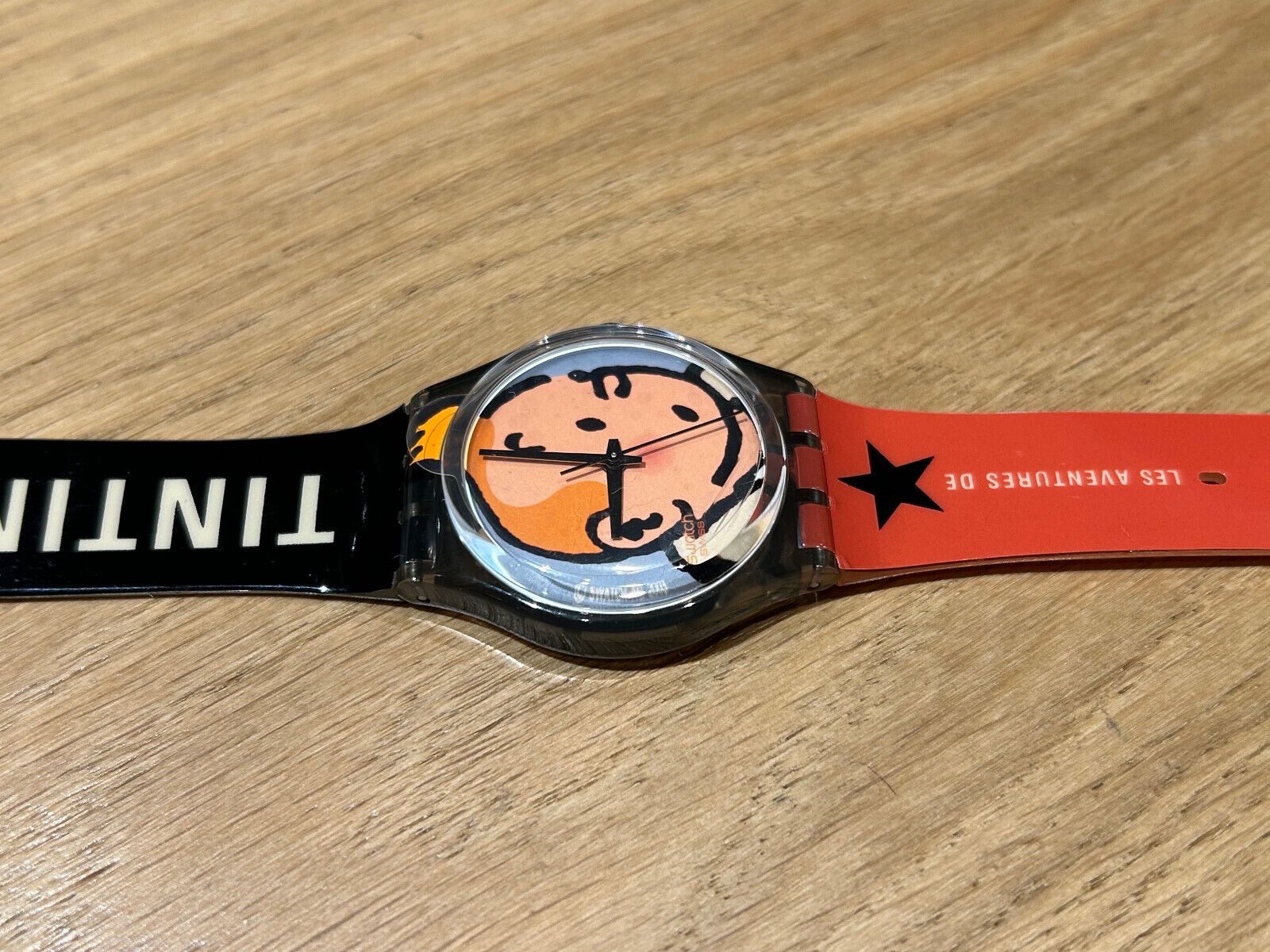 Montre 2024 swatch tintin