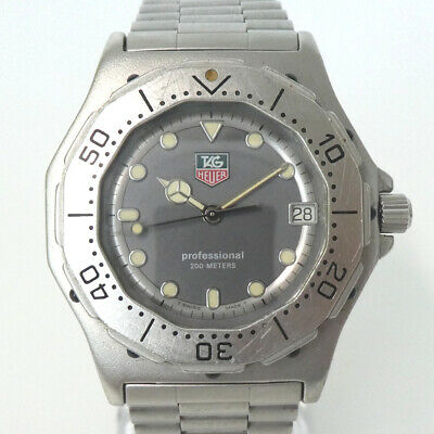 Authentic TAG HEUER 932 206 professional Watches quartz[Used