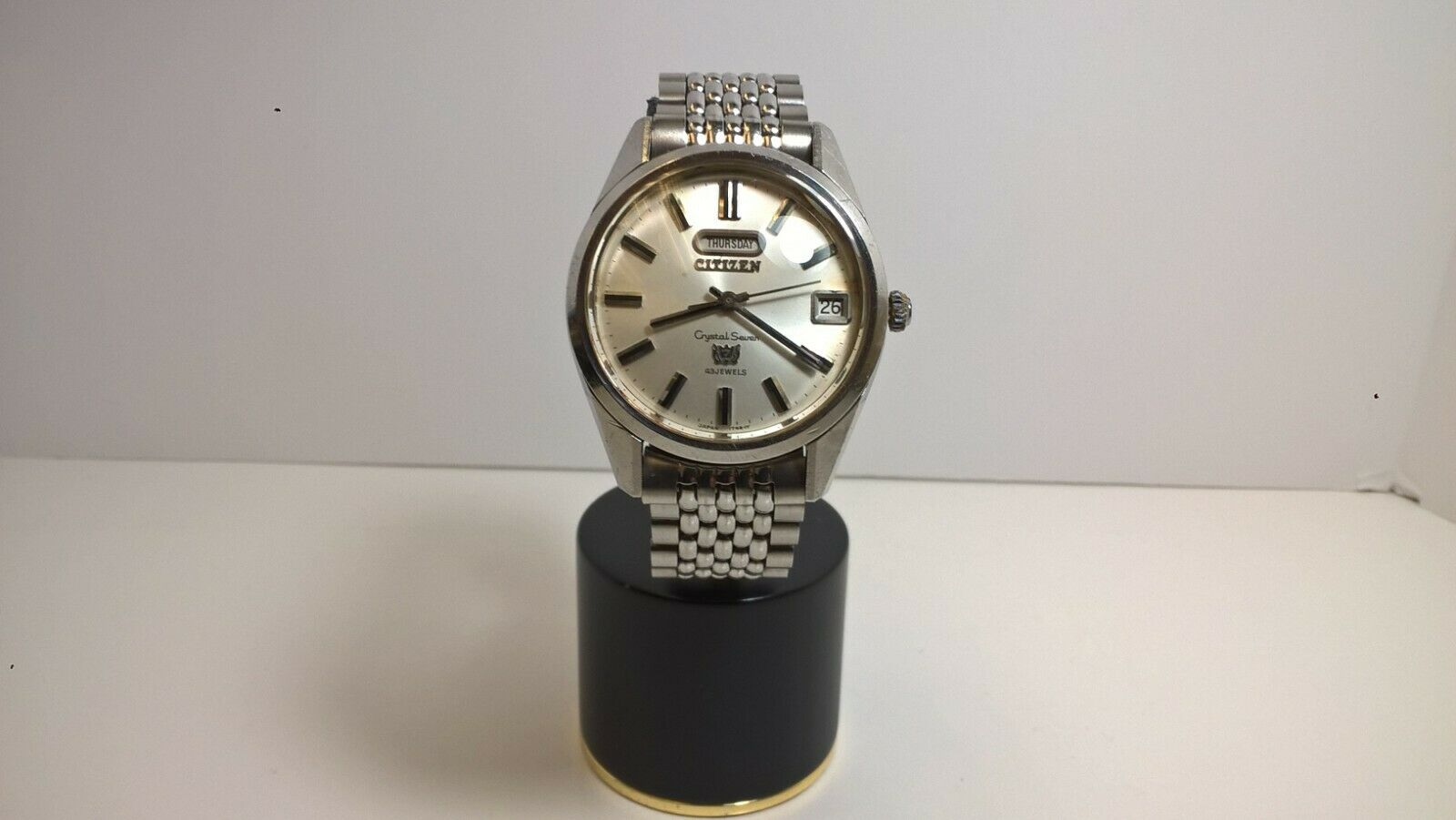 Rare Citizen Crystal Seven 43J ACSS 2924-Y Box, Papers, Beads Of 