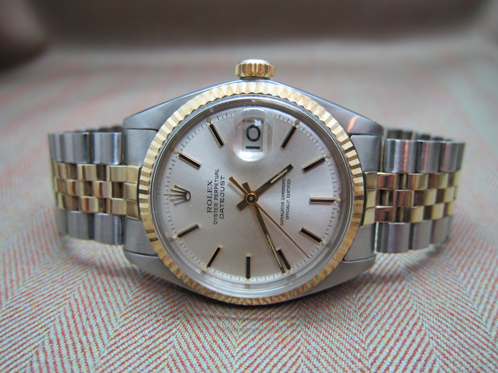 rolex 1603 two tone
