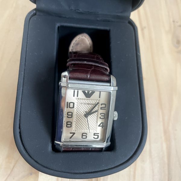 Emporio Armani AR0486 Men's Watch Watch Original Strap | WatchCharts ...