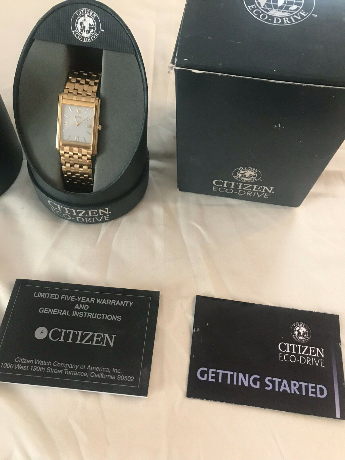 CITIZEN STILETTO ECO-DRIVE G820-S013577 Watch MADE IN JAPAN