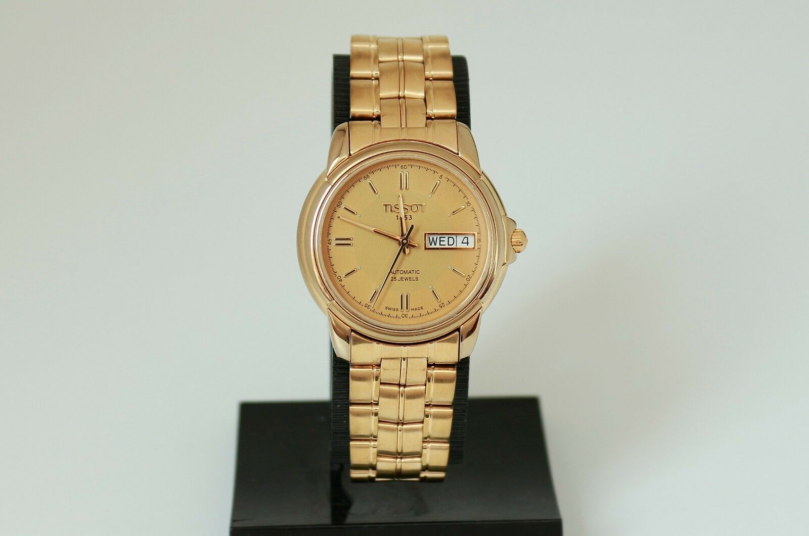 Tissot 1853 Seastar Automatic 25 Jewels Steel Gold plated A660