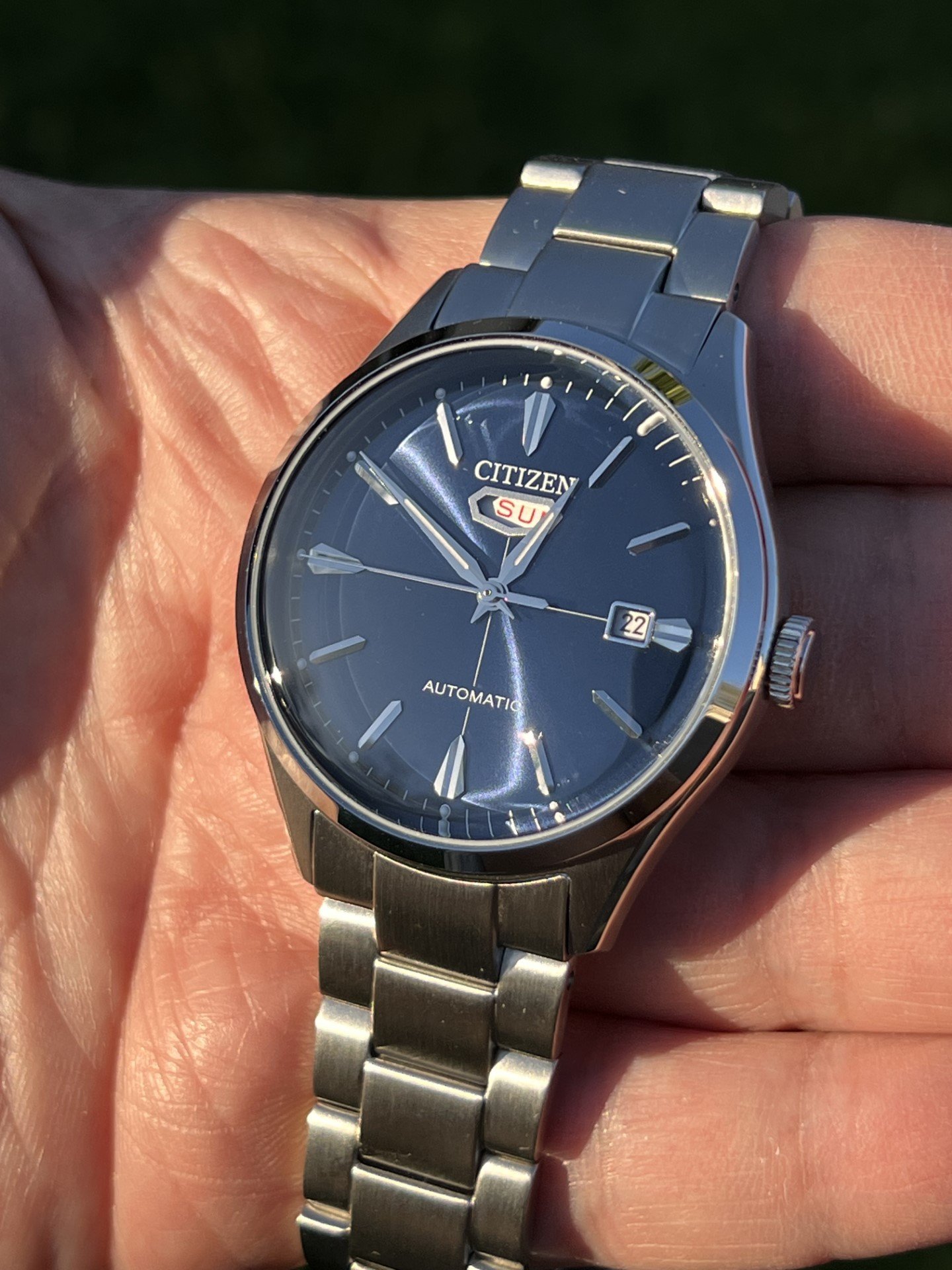 170 USD] Citizen C7 Crystal Seven NH8390 - Full Kit Blue Dial