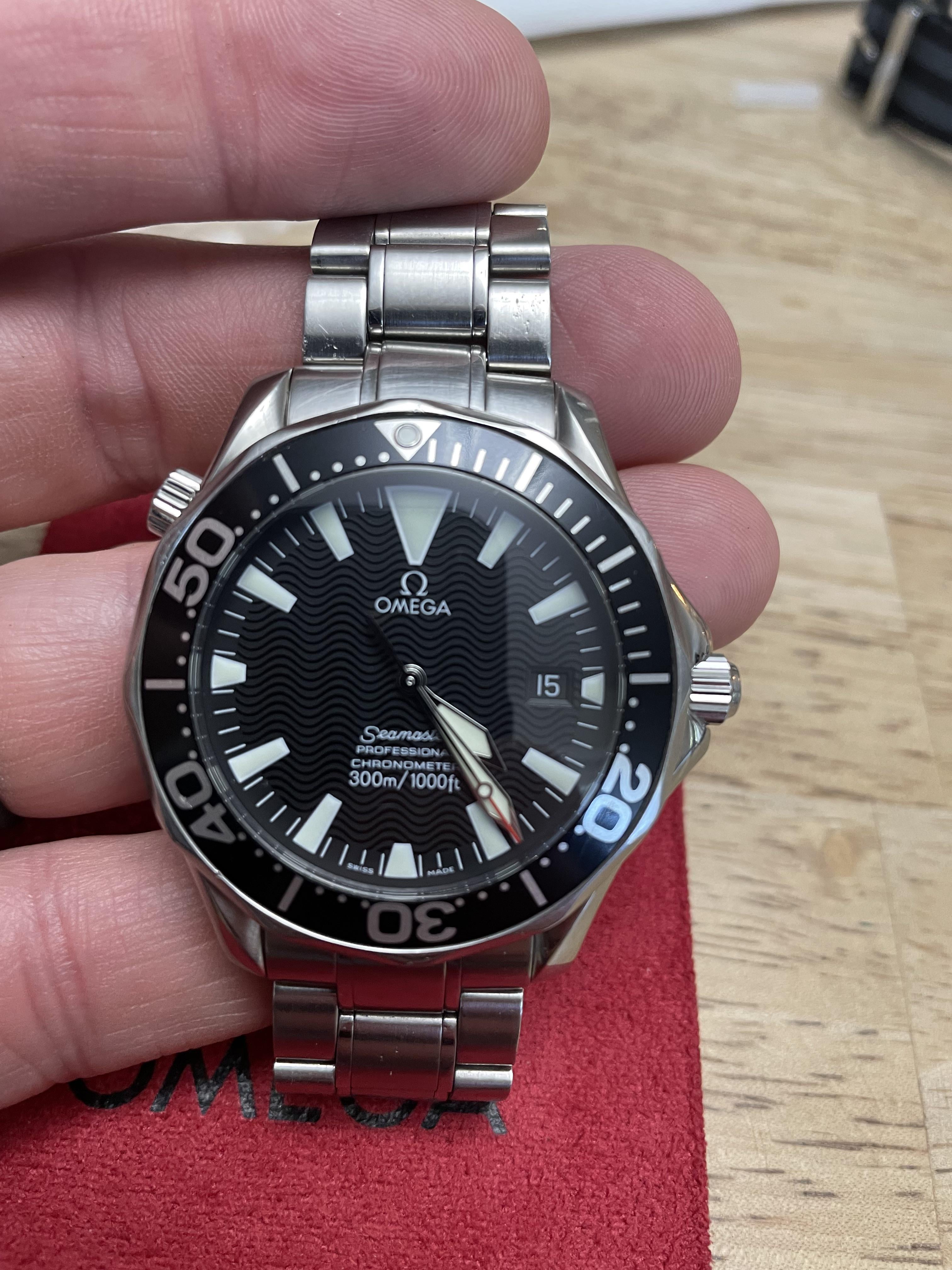 WTS Omega SMP 2254.50 fresh from service WatchCharts Marketplace