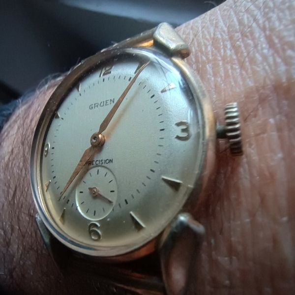Pièce Horlogerie Pour Montre Gruen 415 SS - Troisième Roue Avec Long Pivot, Neuve