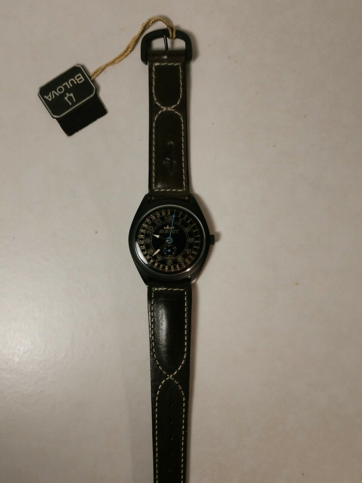 Vintage Watch Sisley BY BULOVA ORIGINAL years 80 NOS 2.228.0.0.81 