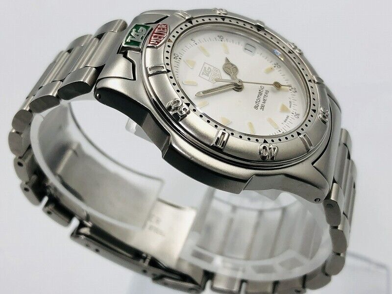 TAG HEUER 699.713 KA 4000 Automatic Watch St.Steel Date WatchCharts