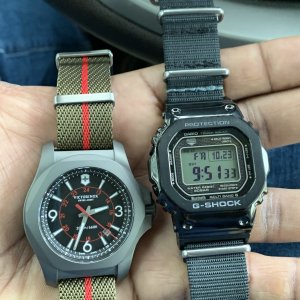 Fs Casio G Shock Gmw5000g 1 With Jays And Kays Strap Adapter Watchcharts