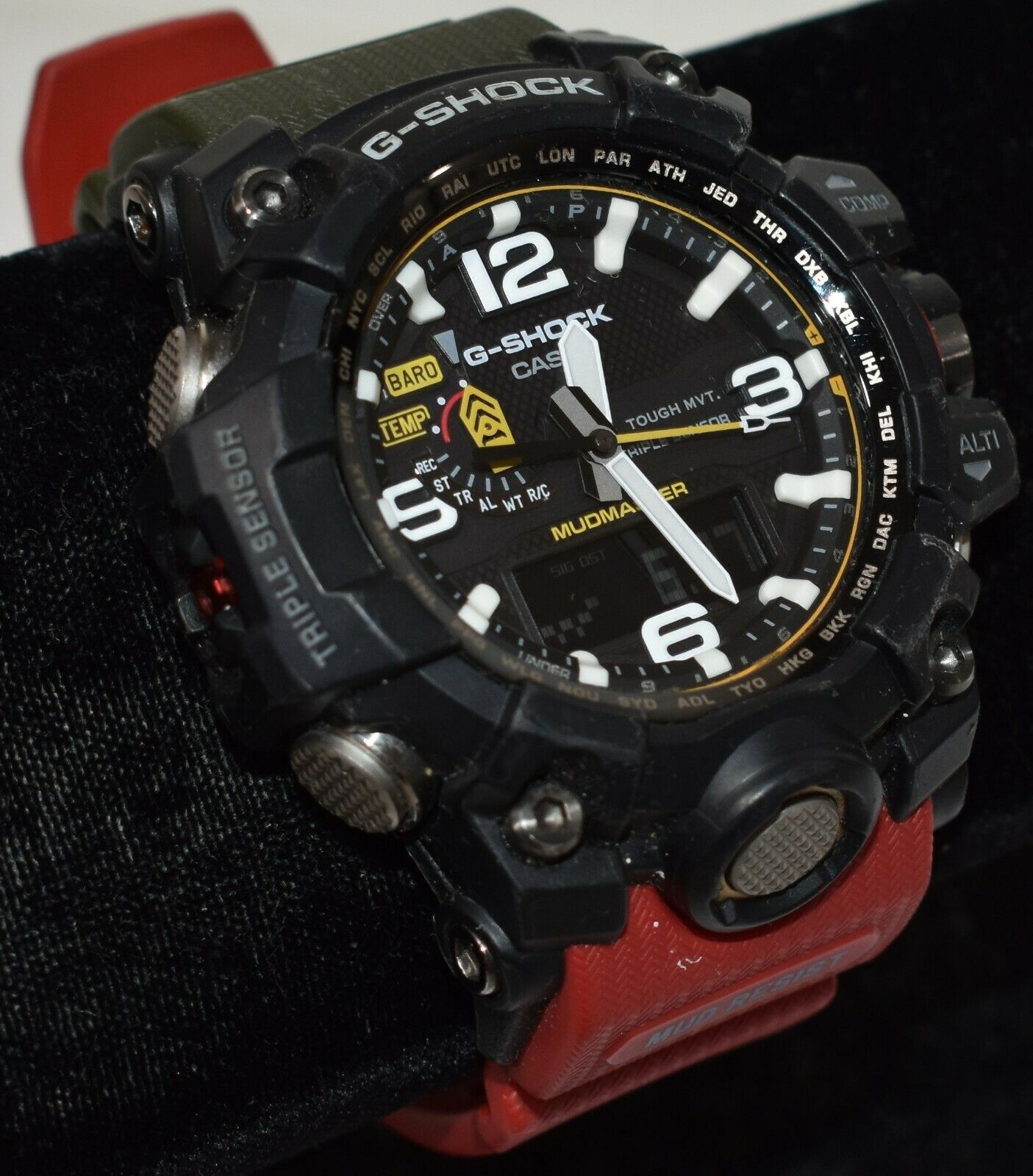 Casio G-SHOCK Mudmaster GWG-1000 5463 Japan Triple Sensor Watch 