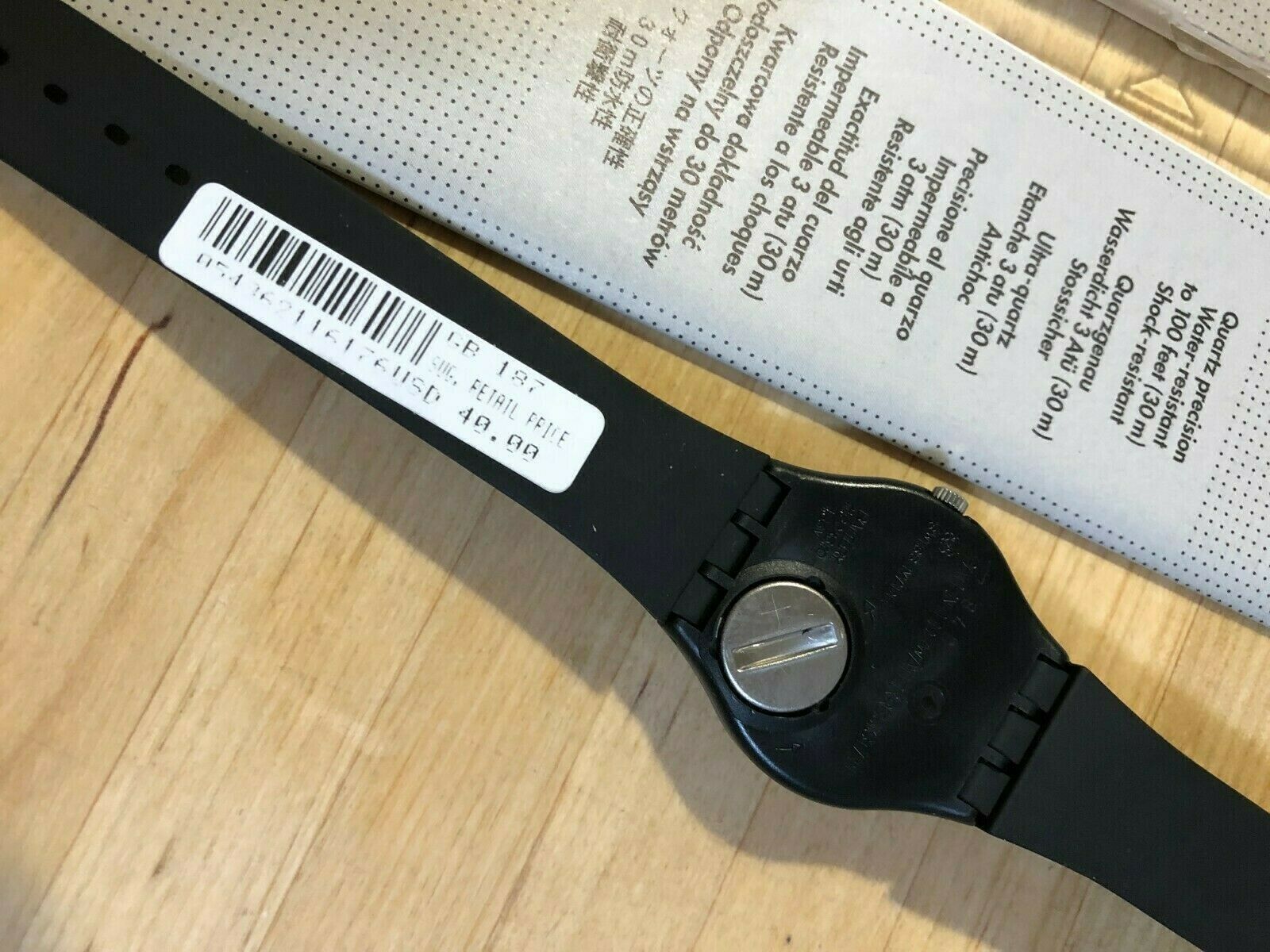 SWATCH WATCH GB187 GB 187 | WatchCharts Marketplace