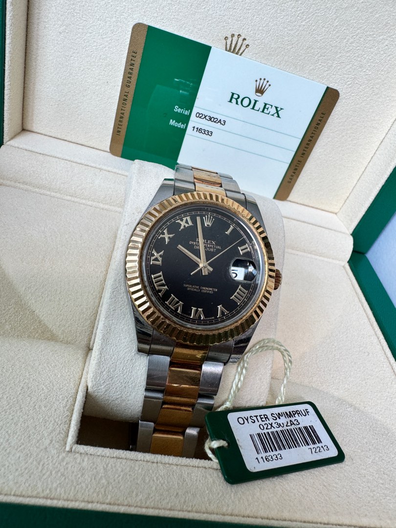 Rolex 116333 Oyster Swimpruf watch WatchCharts Marketplace