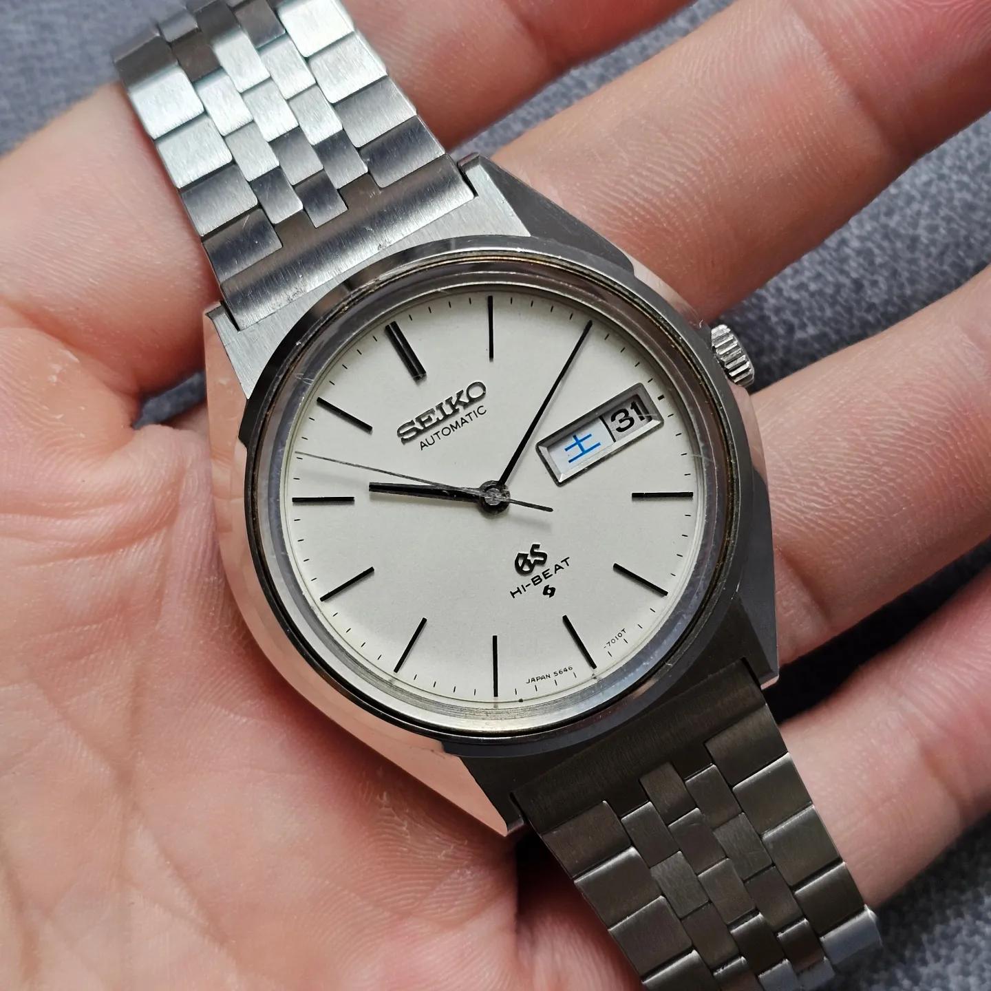 WTS] Grand Seiko 5646-7011 with original GS Bracelet | WatchCharts