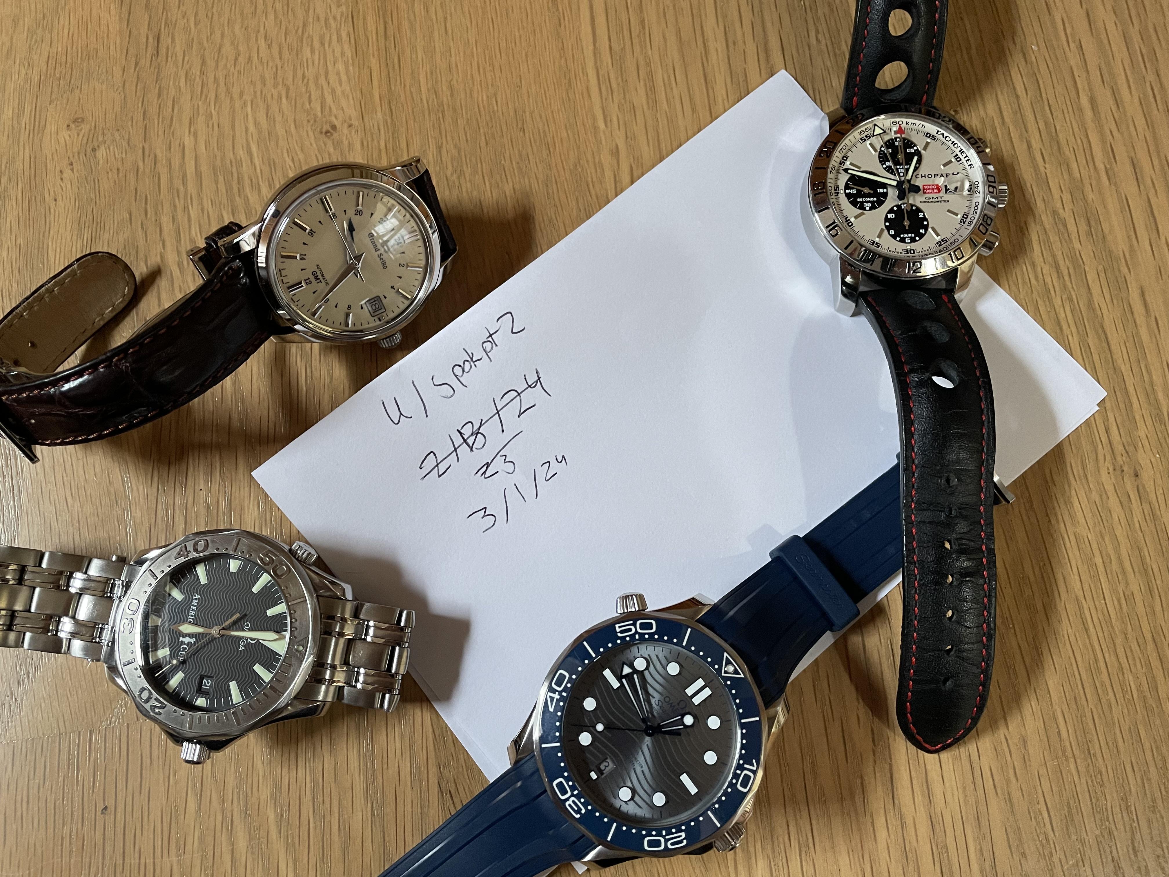 WTS Chopard Mille Miglia GMT Chronograph LE Panda Dial w extra