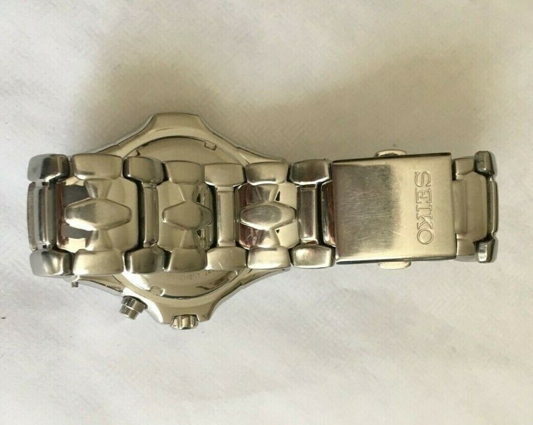 Vintage Seiko Kinetic 5M62-OAHO 100M Starts Stops for Repair