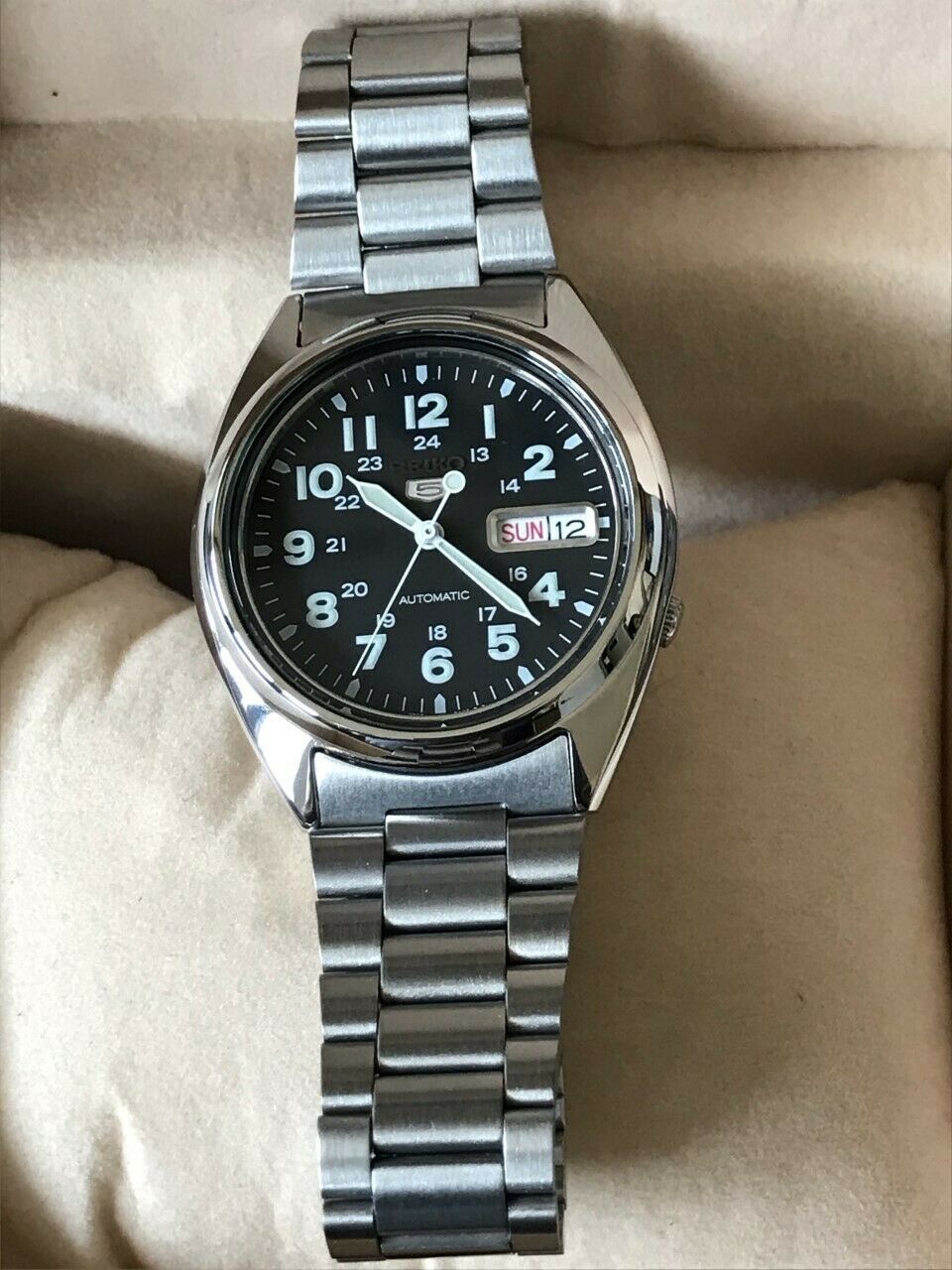 Seiko 5 Automatic 7S26-0480 F (SNX805K), used (very good
