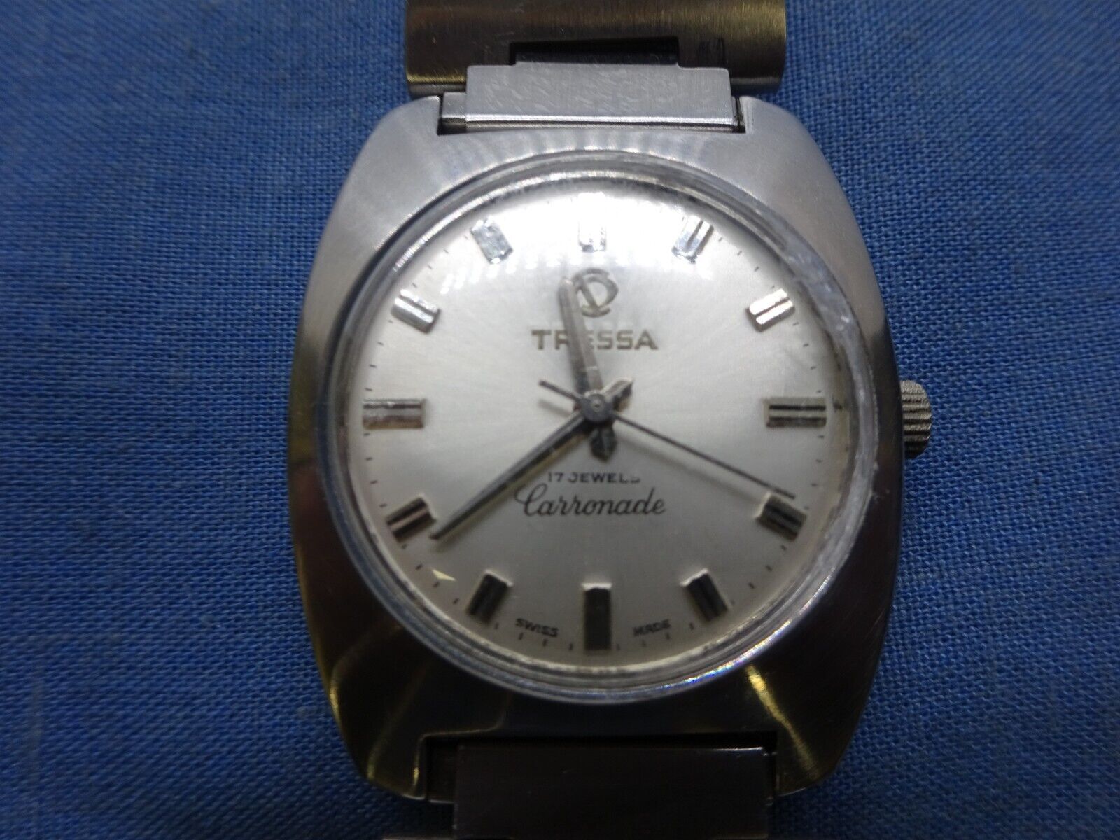 Antiques Atlas - Gents 1970s Tressa Laser Beam Wrist Watch as170a10793